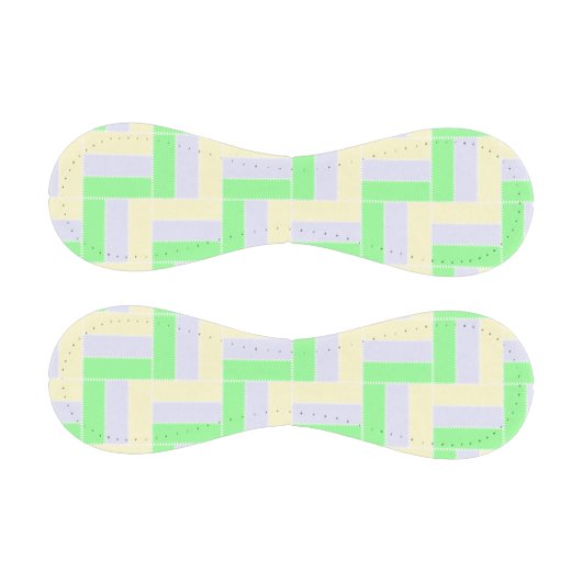 Pastell Rectangle Muster Weiße gestrichelte Linien Baseball (Paneele)