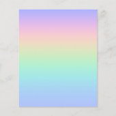 Pastell Regenbogen (Vorderseite)
