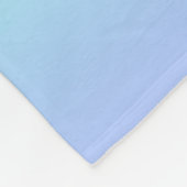 Pastell Regenbogen Fleecedecke (Ecke)