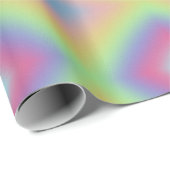 Pastell Regenbogen Geschenkpapier (Rolleneckpunkt)