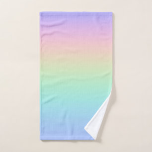 Pastell Regenbogen Handtuch