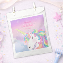 Pastell Regenbogen Magisches Einhorn Wolken