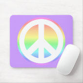 Pastell-Regenbogen Mousepad (Mit Mouse)
