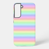 Pastell-Regenbogen-Streifen - Muster