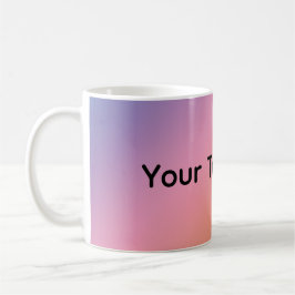 Pastell-Regenbogen-Tasse Kaffeetasse