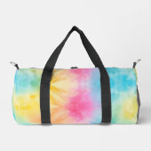 Pastell-Regenbogen-Tie-Dye-Mädchen-Ausrüstungsbeut Duffle Bag (Vorderseite)