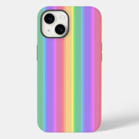 Pastell-Regenbogenstreifen Case-Mate iPhone-Hülle