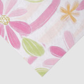 Pastell-Retro-Blumen (2) Seidenpapier (Detail)