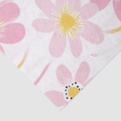 Pastell-Retro-Blumen (4) Seidenpapier (Detail)