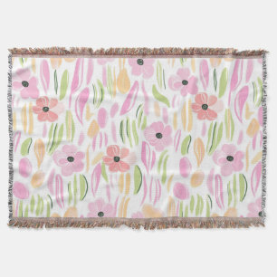 Pastell-Retro-Blumen (5) Decke