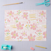 Pastell-Retro-Blumen (6) Seidenpapier (Basteln)