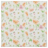 Pastell Romantische Rosen Muster Stoff (Muster)