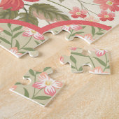 Pastell-Rose Muster für Blumenmuster Puzzle (Seite)
