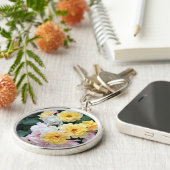 Pastell-Rose Schlüsselanhänger (Seite)