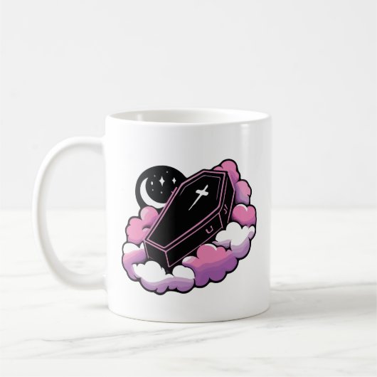 Pastell-Sarg Kaffeetasse (Links)