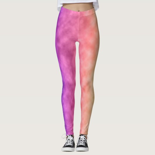 Pastell-Schichtung Leggings (Vorderseite)