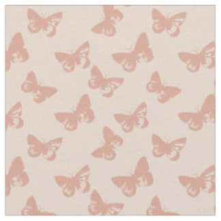 Pastell-Schmetterlingsmuster Stoff