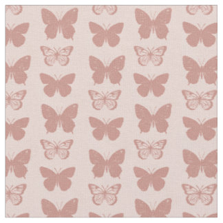 Pastell-Schmetterlingsmuster Stoff