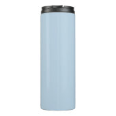 Pastell Script Monogram Thermal Tumbler Thermosbecher (Rückseite)