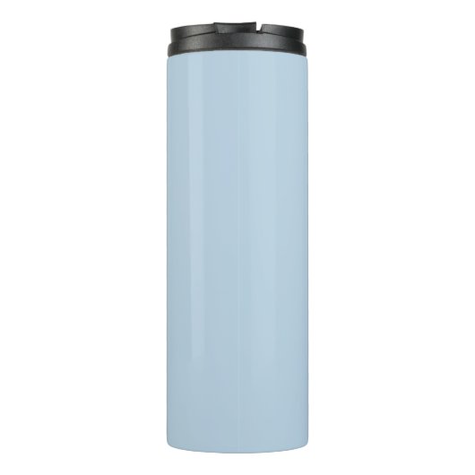 Pastell Script Monogram Thermal Tumbler Thermosbecher (Rückseite)