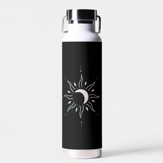 Pastell-Sonne Trinkflasche (Vorne)