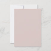 Pastell-Spitze Save-The-Date-Karte Save The Date (Rückseite)