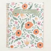Pastell Spring Floral Muster Planer (Vorderseite)