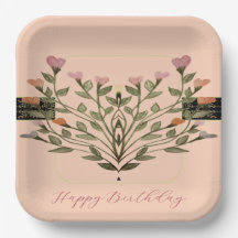 Pastell Square Designer Floral