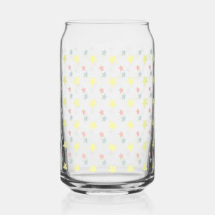 Pastell-Stern Bedrucktes Dosen Glas Süße Farbige