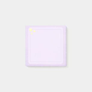 Pastell-Sterne Post-It-Notizen Post-it Klebezettel