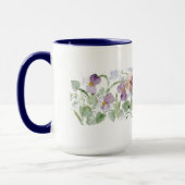 Pastell Stiefmütterchen - Tasse (Links)