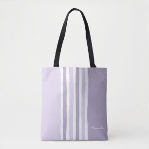 Pastell Streifen Totbeutel Tasche