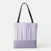 Pastell Streifen Totbeutel Tasche (Rückseite)