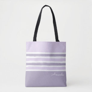Pastell Streifen Totbeutel Tasche