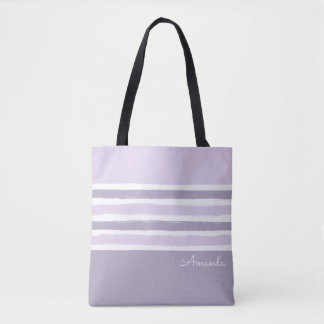 Pastell Streifen Totbeutel Tasche
