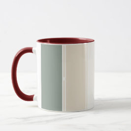 Pastell-Streifen Variation 2 – Einfach und Elegant Tasse