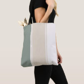 Pastell-Streifen Variation 2 – Einfach und schlich Tasche (Von Nahem)