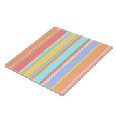 Pastell-Streifenmuster Fliese (Seite)