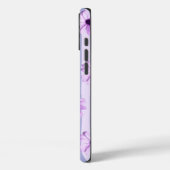 Pastell-Streifenmuster mit Gänseblümchen Case-Mate iPhone Hülle (Rückseite / Links)