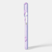 Pastell-Streifenmuster mit Gänseblümchen Case-Mate iPhone Hülle (Rückseite / Links)