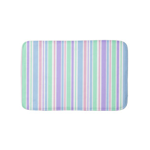 Pastell Stripes Bath Mat Badematte