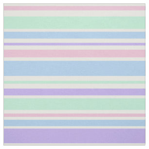 Pastell Stripes Fabric Stoff