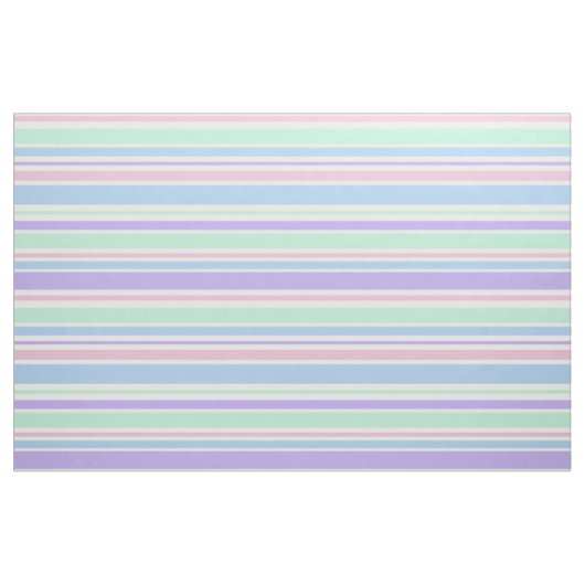 Pastell Stripes Fabric Stoff (Fat Quarter (45,7 x 55,9 cm))