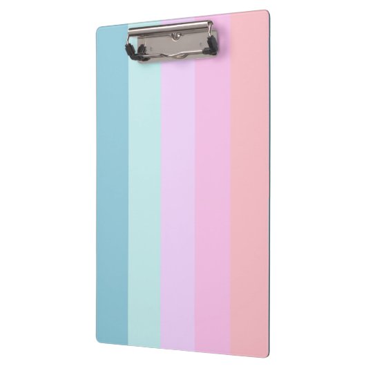 Pastell Stripes Klemmbrett (Links)