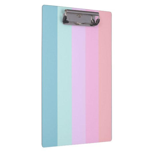 Pastell Stripes Klemmbrett (Rechts)