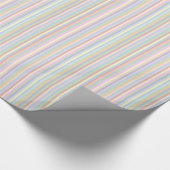 Pastell Stripes Packpapier (Ecke)