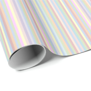 Pastell Stripes Packpapier