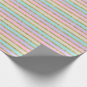 Pastell Stripes Packpapier (Ecke)