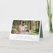 Pastell-Sukkulenten-Et-Zeichen-QR-Code-Hochzeit Einladung (Vorderseite)