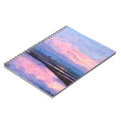 Pastell Sunset Flight Notebook Notizblock (Linke Seite)